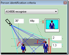 Video CAD settings for recognise quality CCTV